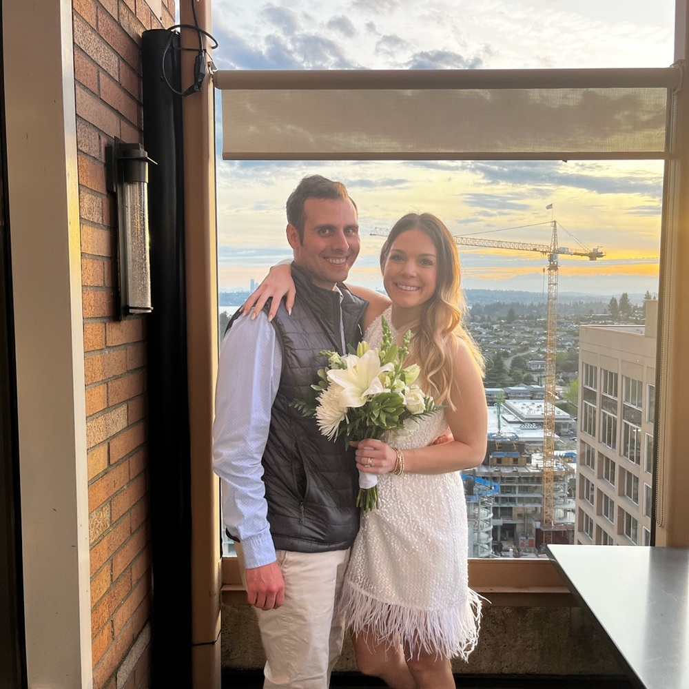 Aidan Mattox Sequined Feather Trimmed Shift Dress - image 3